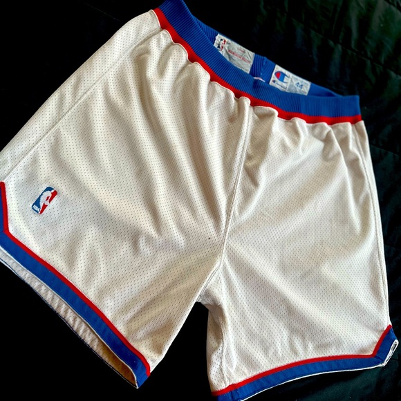 Chris Webber 94/95 Washington Bullets Home Game Shorts